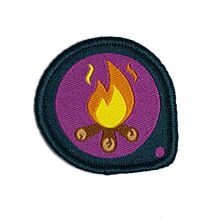 Intressemärke Lägerbål